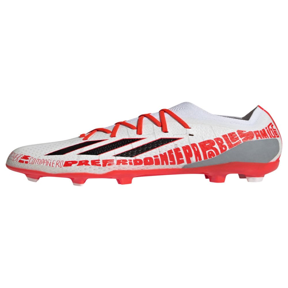 adidas Youth X Speedportal Messi.1 FG Cleats 1 Little Kid Cloud White/Core Black/Solar Red