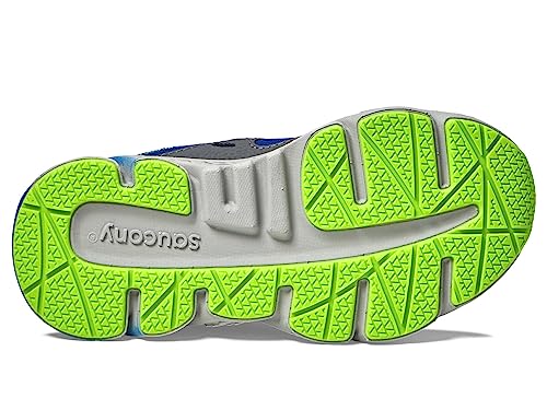 Saucony Boy's Wind Shield 3.0 (Little Kid/Big Kid) Blue/Green 2 Little Kid M