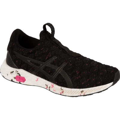 ASICS Women's HyperGEL-KENZEN Running Shoes, 8.5, BLACK/HOT PINK/CARBON