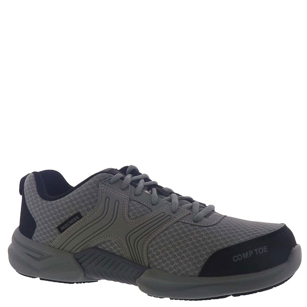 Skechers Bomal Comp Toe Gray 7.5 D (M)