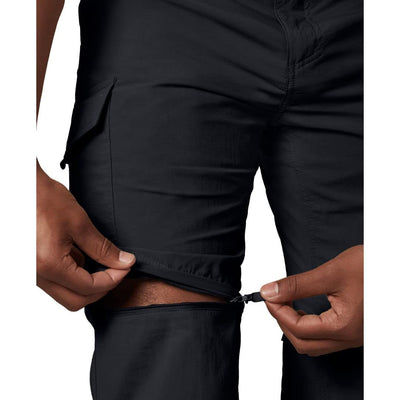 Columbia Men's Silver Ridge Convertible Pants 34W x 32L Black