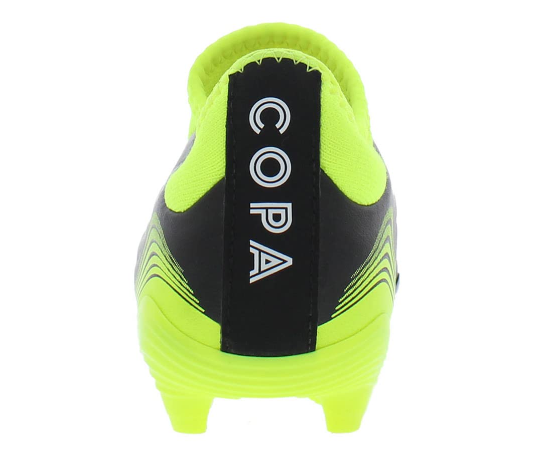 adidas Kids Boys Copa Sense.3 Ll Frim Ground - Soccer Cleats - Black,Green - Size 5 M