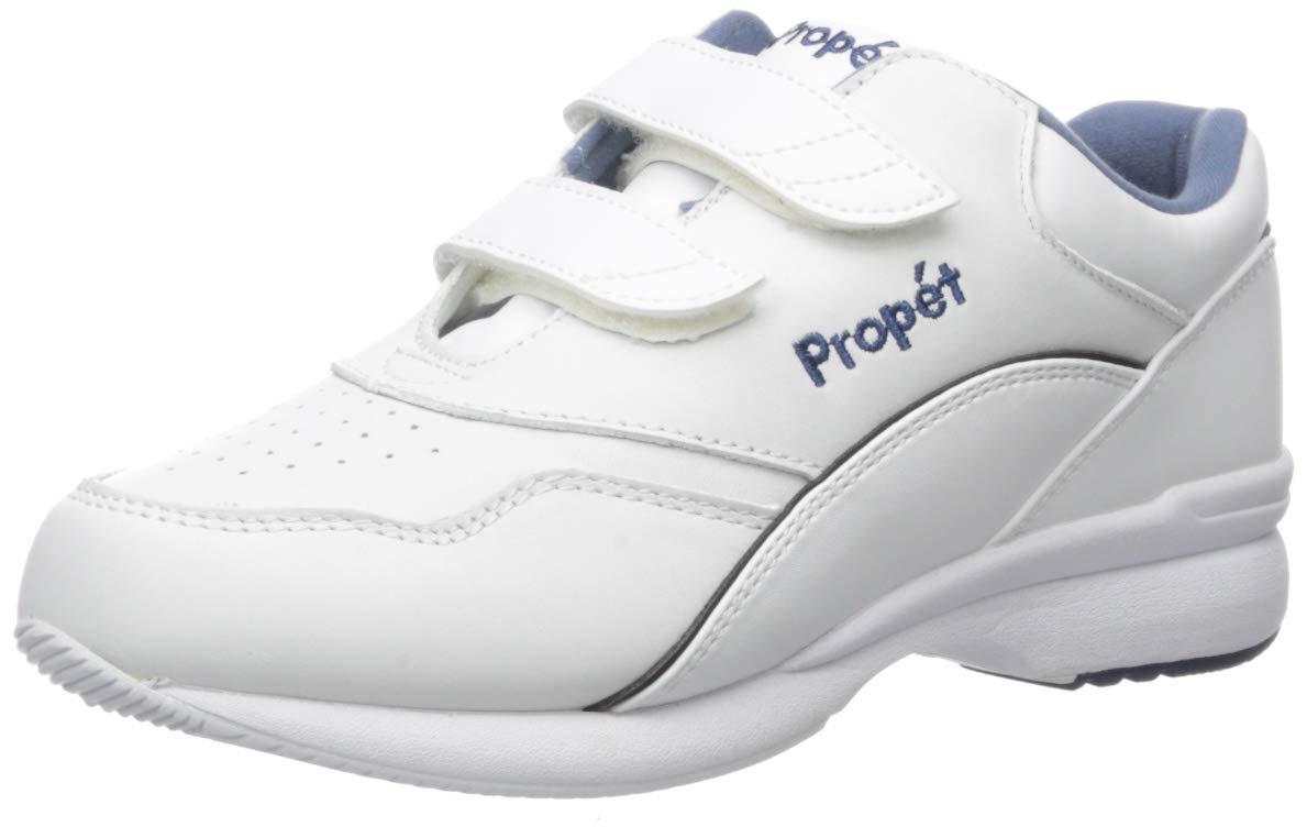 Propét Women's Tour Walker Strap II Sneaker,White,9 N (US Women's 9 AA)