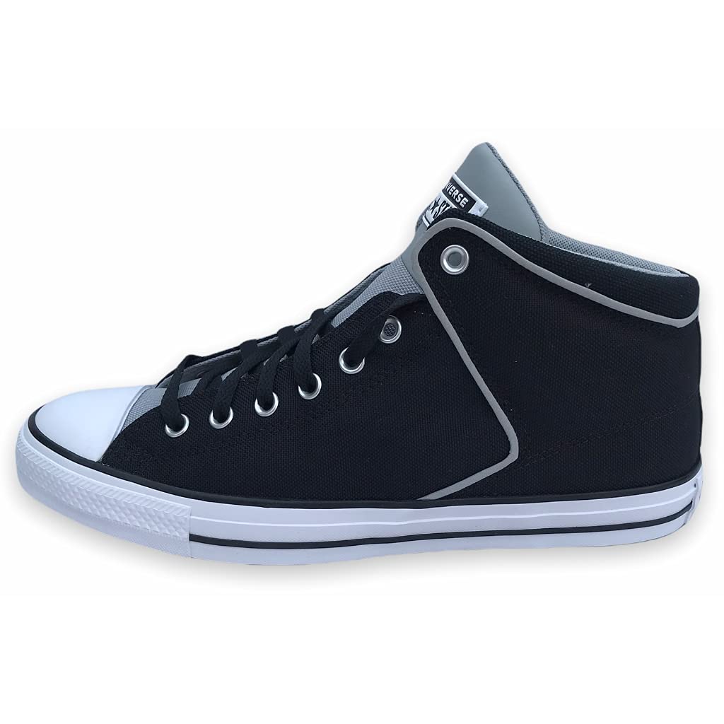 Converse Men's Chuck Taylor All Star High Street Space Explorer Sneaker, Black/Stone Grey, 11.5