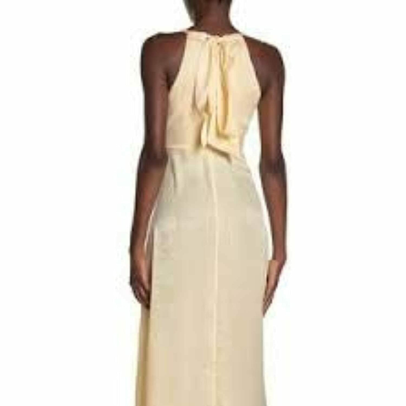 Free People Women's Olivia Midi Maxi Long Dress Champagne Small