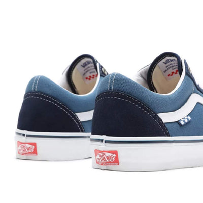 Vans Men's Skate Old Skool Sneaker, Navy/White, Size 11