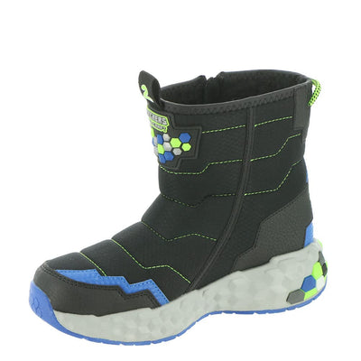 Skechers Boy's Mega-Craft 2.0-Cubobreeze Sneaker 2.5 Big Kid Black-lime