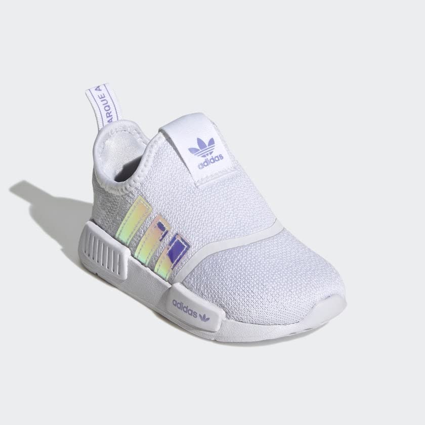 adidas NMD 360 Shoes Kids', White, Size 7K