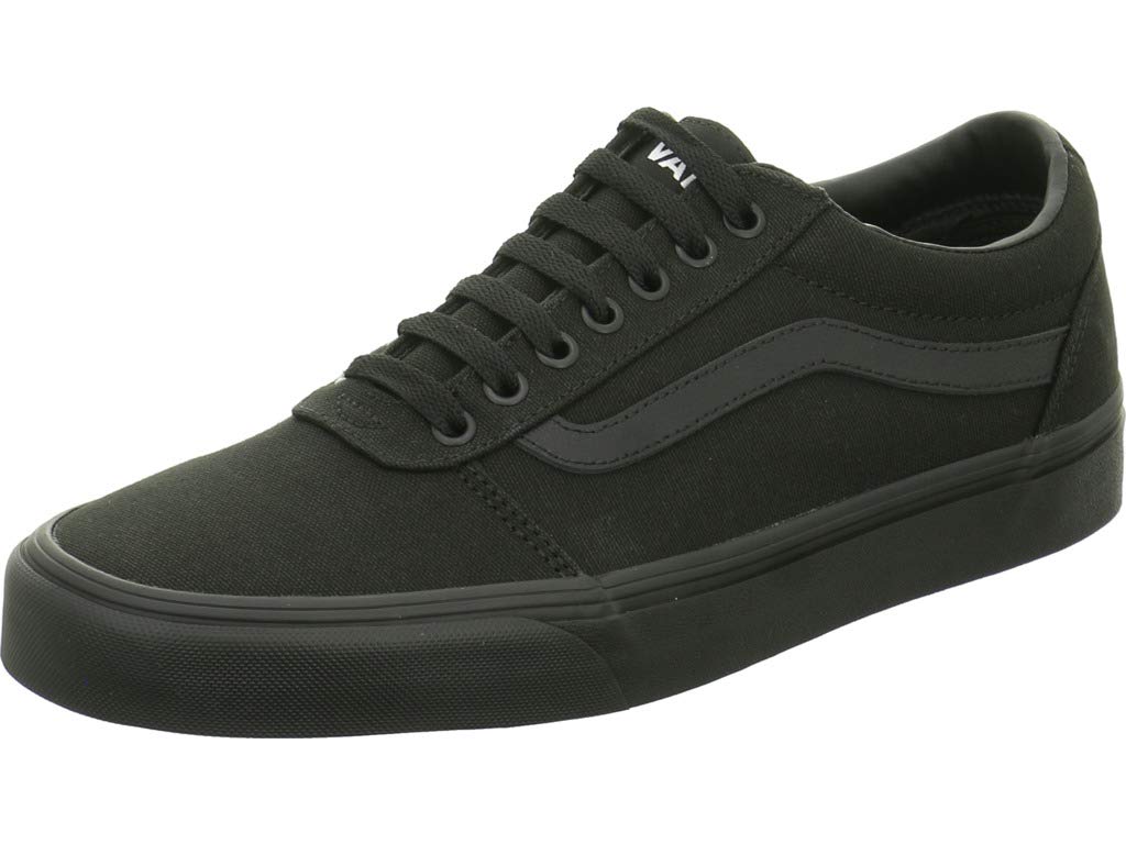 Vans Men's Low-top Trainers 11 Canvas Black/Black