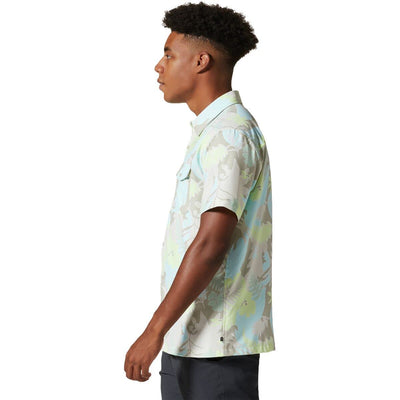 Mountain Hardwear Shade Lite™ Short Sleeve Shirt Sandblast Flora Print SM