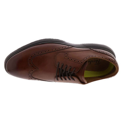 Florsheim Dash Wingtip Oxford Men's Oxford 11 2E US Cognac-Brown