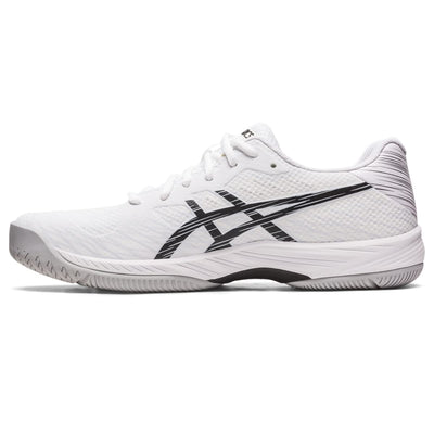 ASICS Men's Gel-Game 9 Tennis Shoes, 13, White/Black