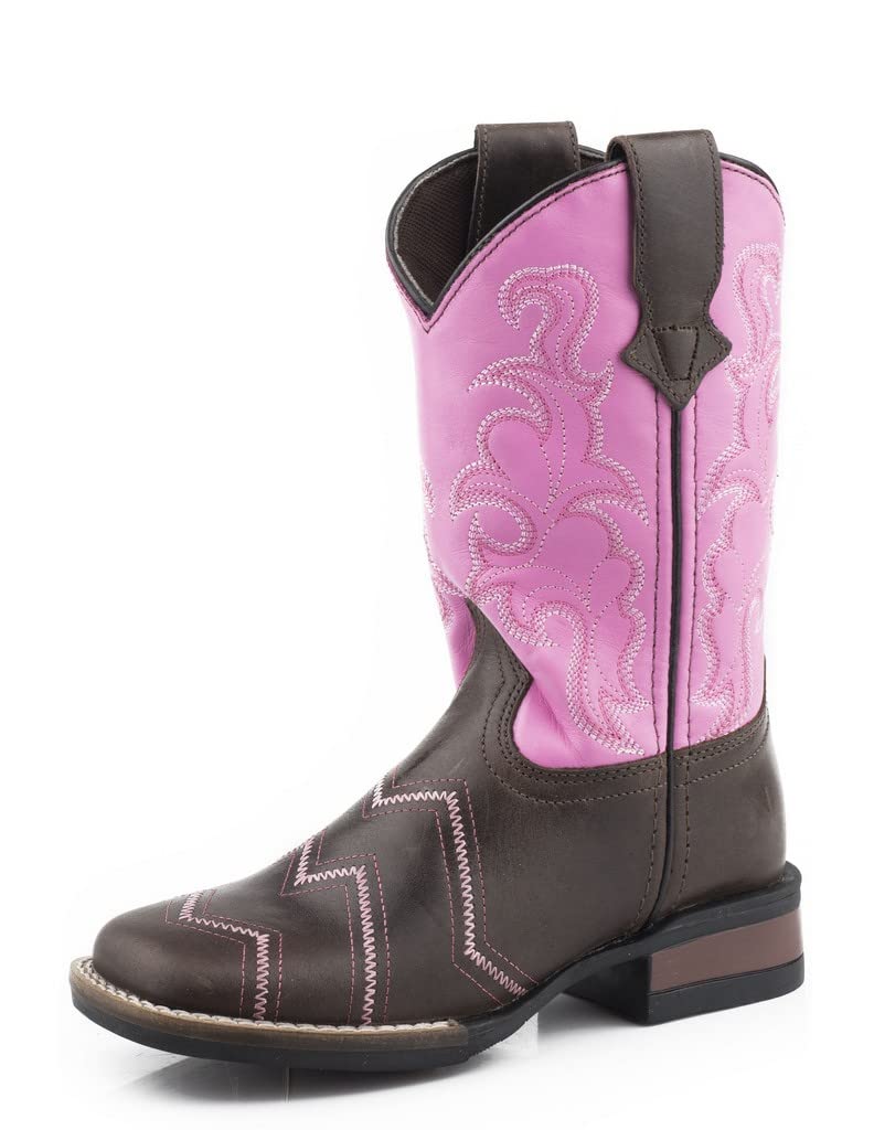 ROPER Girl's Monterey Angles (Toddler/Little Kid) 1 Little Kid Brown