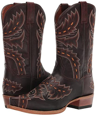 Dan Post Men's Sidewinder Western Boot Snip Toe Chocolate 8.5 EE