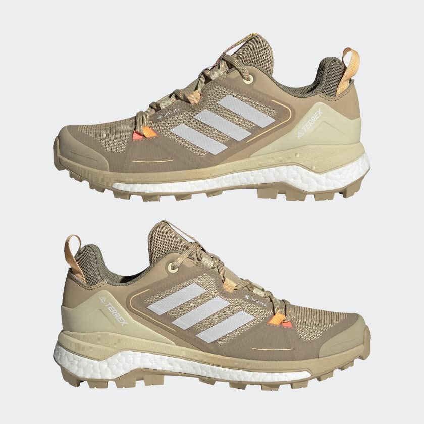 adidas Women's Terrex Skychaser Gore-tex 2.0, Beige Tone Crystal White Pulse Amber, 5.5