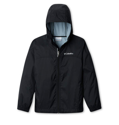 Columbia Boy's First Generation Glennaker Rain Jacket Medium Black