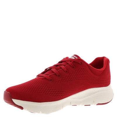 Skechers Sport Arch FitAthletic Sneaker Womens Sneaker BM US Red