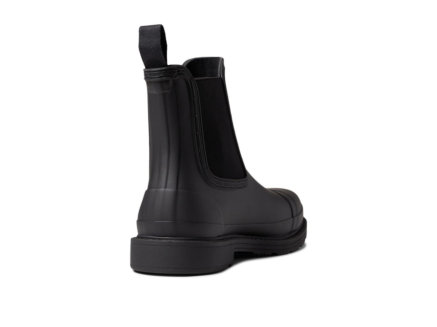 Hunter Commando Chelsea Boot Black 10 M