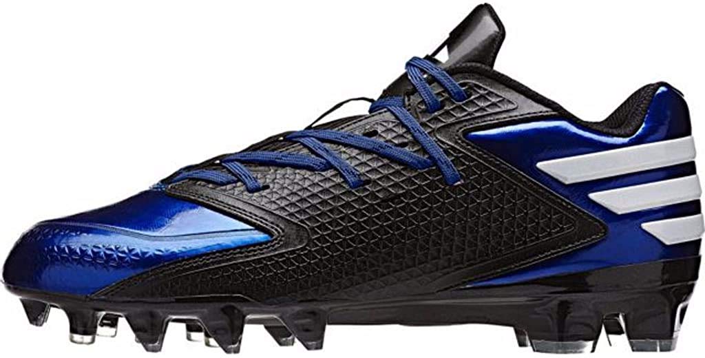 Adidas Mens Freak X Carbon Low Football Cleat ( 13 D (M) US , Black-White-Royal )