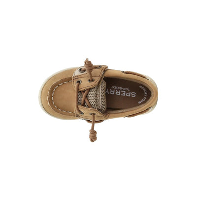 Sperry Unisex-Child Shoresider Jr Boat Shoe 10 Little Kid Linen/Oat