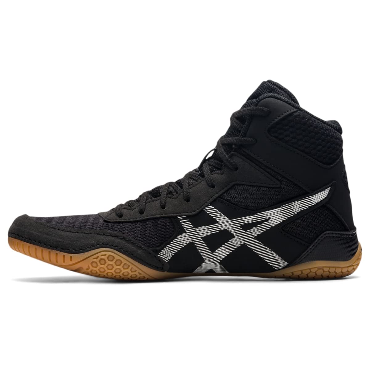 ASICS Men's Matcontrol 2 Wrestling Shoes, 15, Black/White