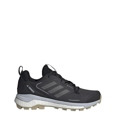 adidas Women's Terrex Skychaser 2 Gore-tex Shoes, Core Black Halo Silver Halo Blue, 7.5