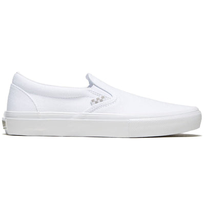 Vans Skate Slip-On True White Mens US 11.5