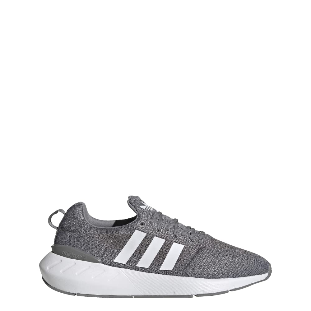 adidas Men's Swift Run 22 Sneaker, Grey/White/Grey, 11