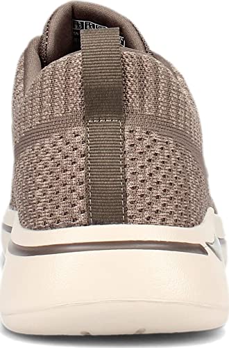 Skechers Men's Gowalk Arch Fit-Athletic Workout Walking Shoe with Air Cooled Foam Sneaker, Taupe 2, 10.5 X-Wide