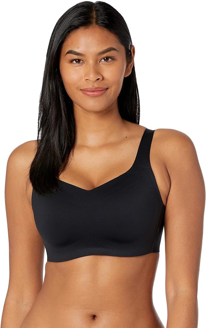 Brooks Women's Underwire Sports Bra for High Impact Running, Workouts & Sports with Maximum Support - Black - 42DD