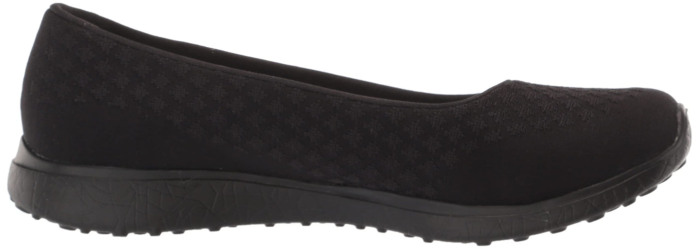 Skechers Women's Microburst One-up Sneaker 10 Wide Black