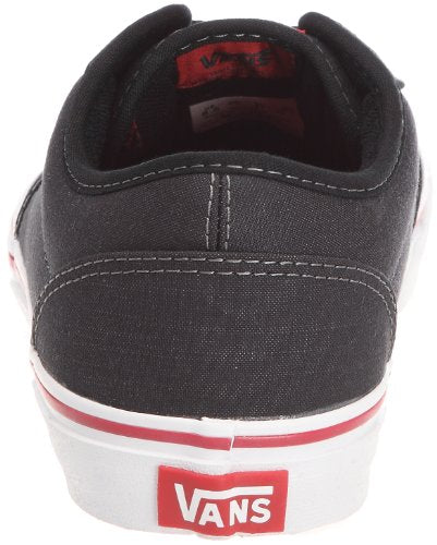 Vans Men's Atwood Canvas Trainers Sneaker, Black/Chili, 9 M US