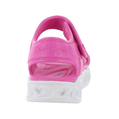 Skechers Foamies Heart Lights Sandal 308045N Girls' Infant-Toddler Sandal 10 Little Kid Pink