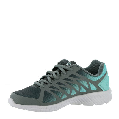 Fila Women's, Memory Fantom 6 Running Shoe 8 Castlerock/Monument/Aruba Blue