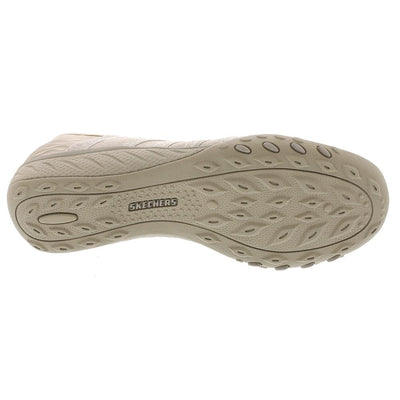 SKECHERS Women's Breathe Easy-ROLL with ME Sneaker, Taupe, 8