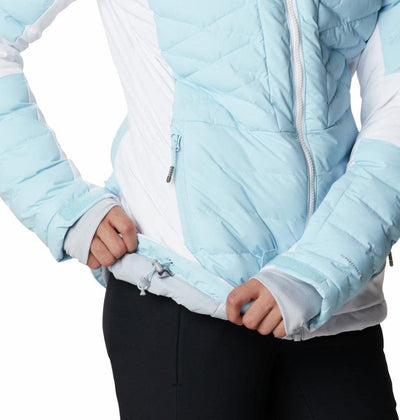 Columbia Bird Mountain Insulated Jacket Spring Blue/White MD