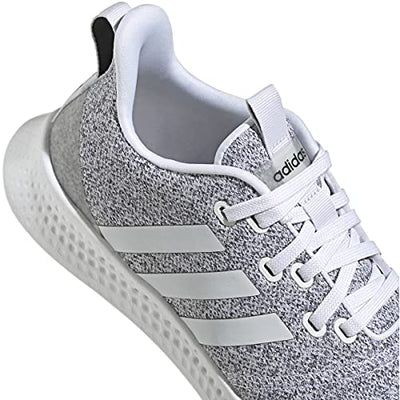 adidas Women's Puremotion Running Shoe, White-grey Two, 8 Wide