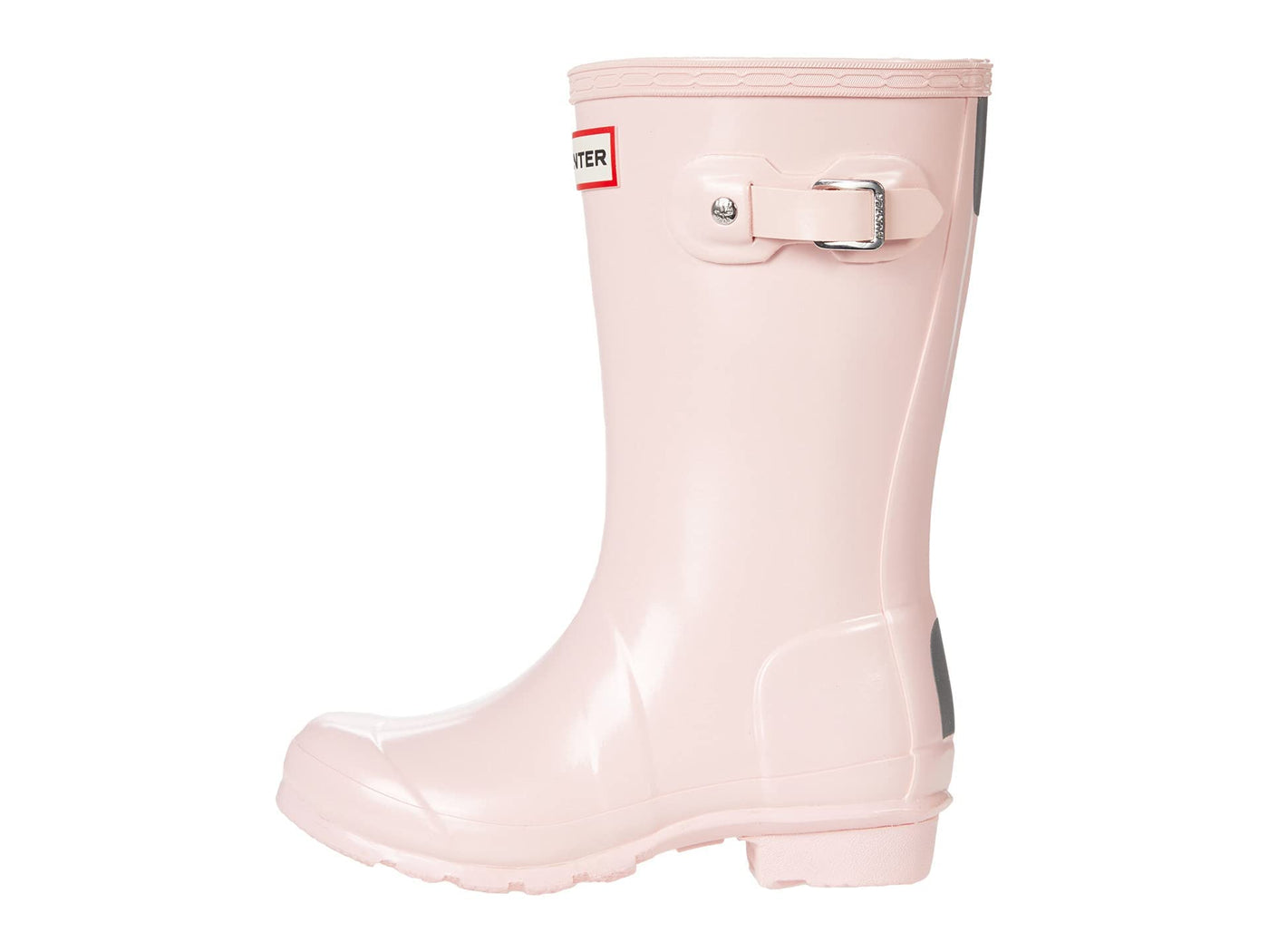 Hunter® Original Kids' Gloss Rain Boots for Kids – Knee High Design – Cushioned Footbed – Nylon Lining Salt Pink 2 Little Kid M