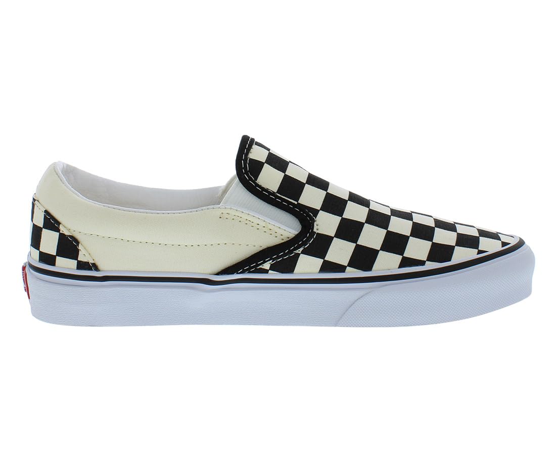 Vans Men's Sneaker, Black and White Squares, 10