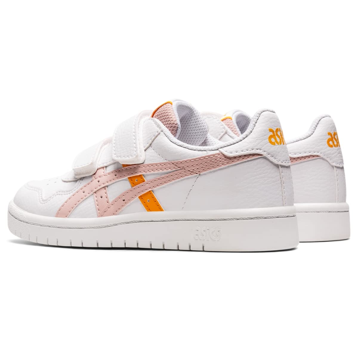 ASICS Girl's Japan S PS (Toddler/Little Kid) White/Ginger Peach 10 Toddler M