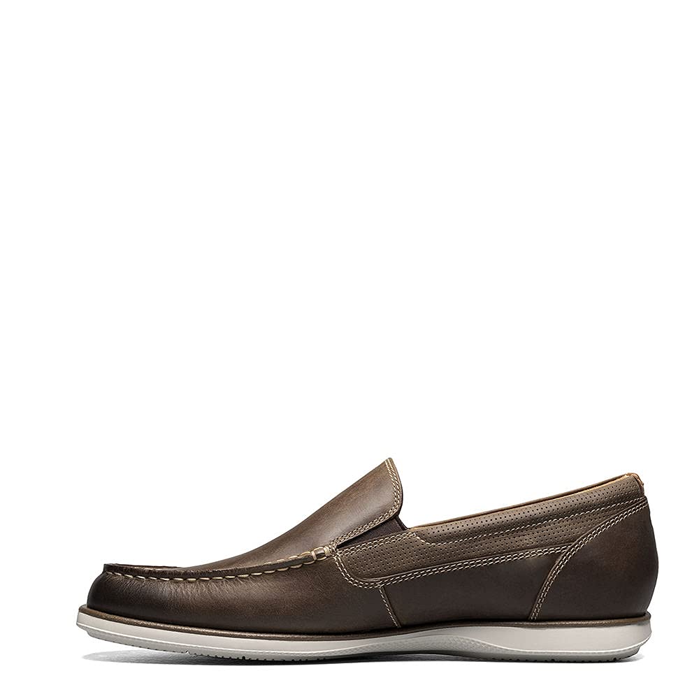 Florsheim Atlantic Moc Toe Venetian Slip-On Men's Slip On 13 2E US Brown