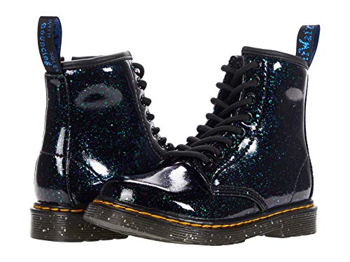 Dr. Martens Kid's Collection 1460 Lace Up Fashion Boot (Little Kid/Big Kid) - Boots for Kids - Rubber Outsole Green 3 UK (US 4 Big Kid) M