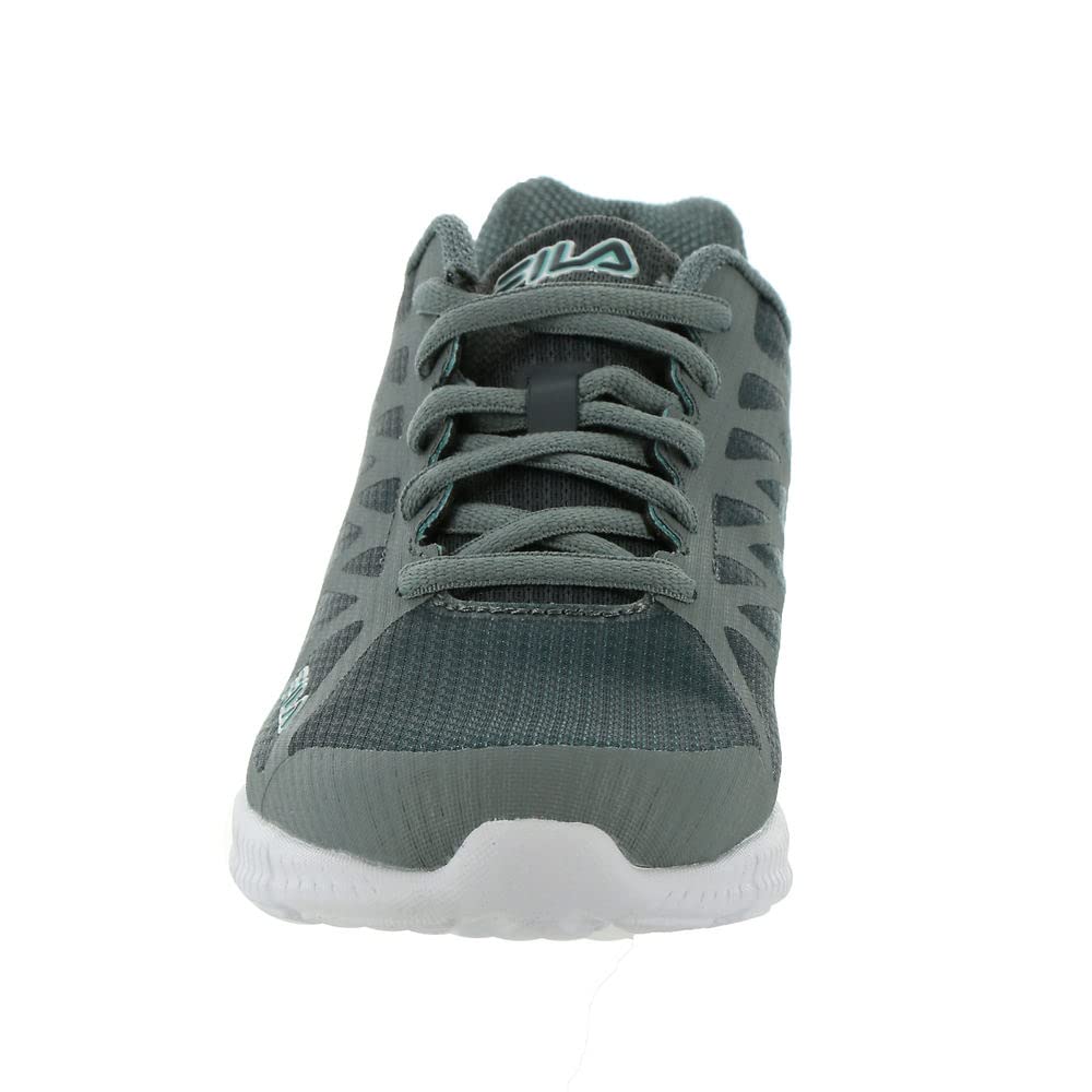 Fila Women's, Memory Fantom 6 Running Shoe 8 Castlerock/Monument/Aruba Blue