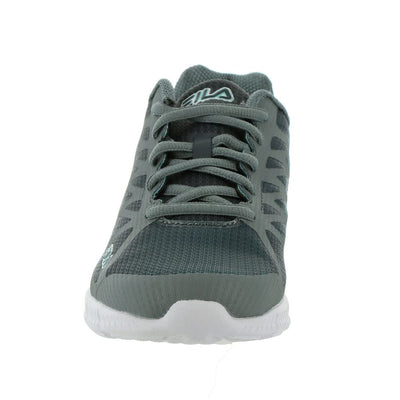 Fila Women's, Memory Fantom 6 Running Shoe 8 Castlerock/Monument/Aruba Blue