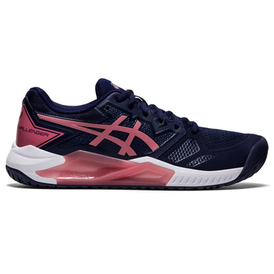 ASICS Women's Gel-Challenger 13 Tennis Shoes, 10.5, Peacoat/Smokey Rose