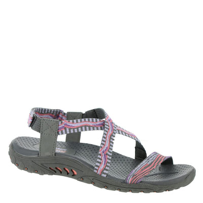 Skechers USA Reggae Sandal 163303 Womens Sandal 11 BM US GreyPurple