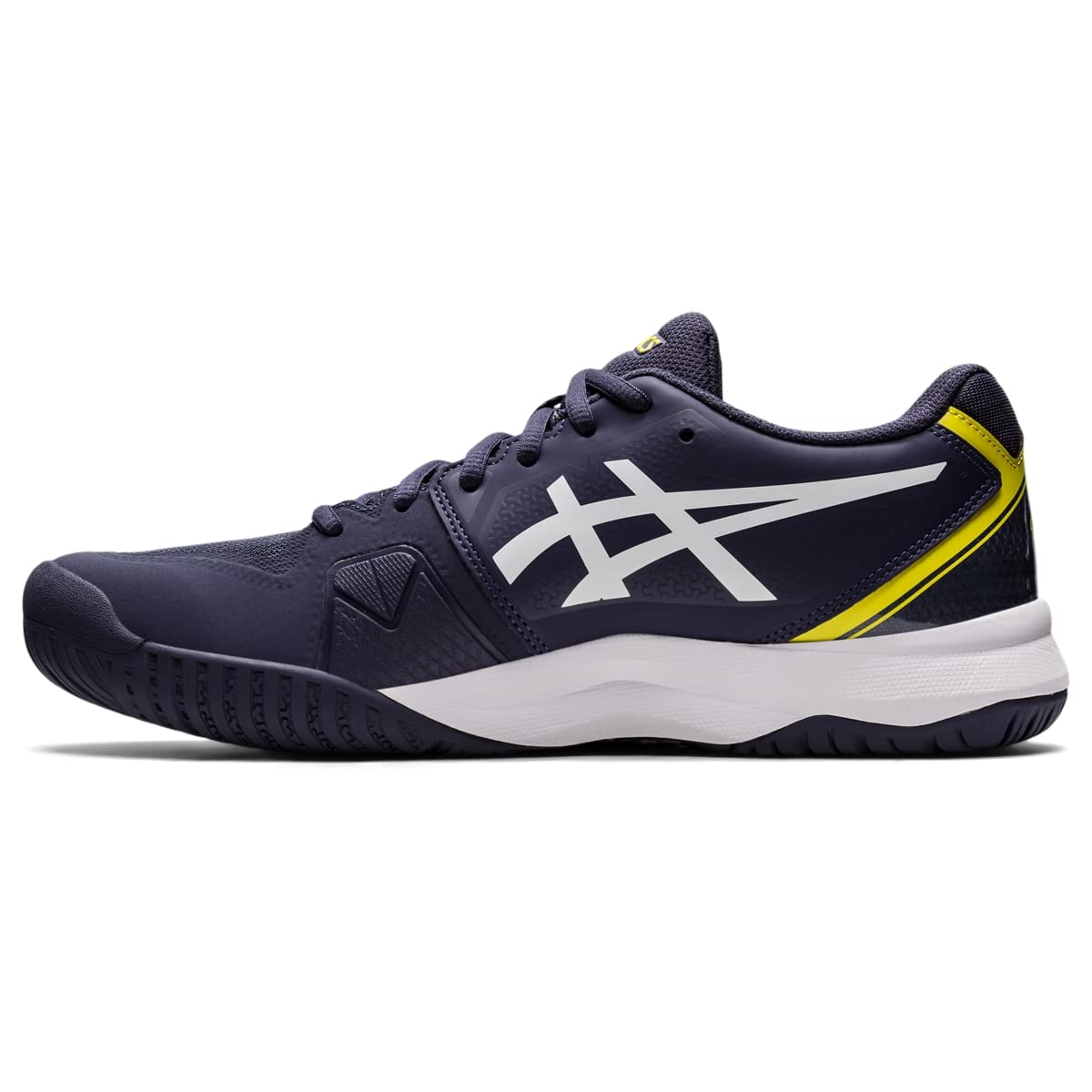 ASICS Men's Gel-Challenger 13 Tennis Shoes, 14, Indigo Fog/White