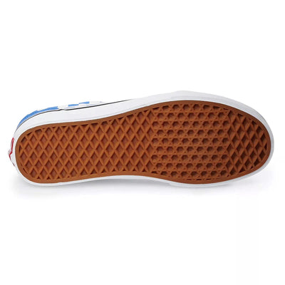 Vans Men's Sneaker, Checkboard Nebulas Blue White, 11.5