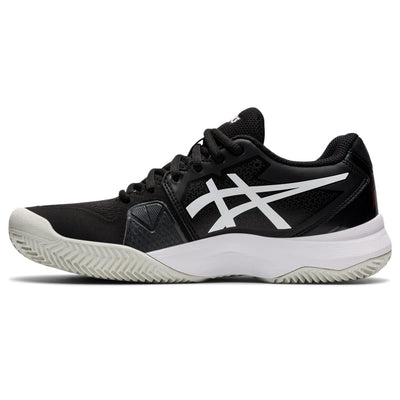 ASICS Women's Gel-Challenger 13 Clay Tennis Shoes, 11.5, Black/White