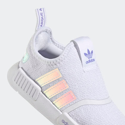 adidas NMD 360 Shoes Kids', White, Size 7K